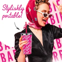 Barbie™ X Dragon Glassware® Tumbler - 16 Oz