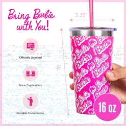 Barbie™ X Dragon Glassware® Tumbler - 16 Oz