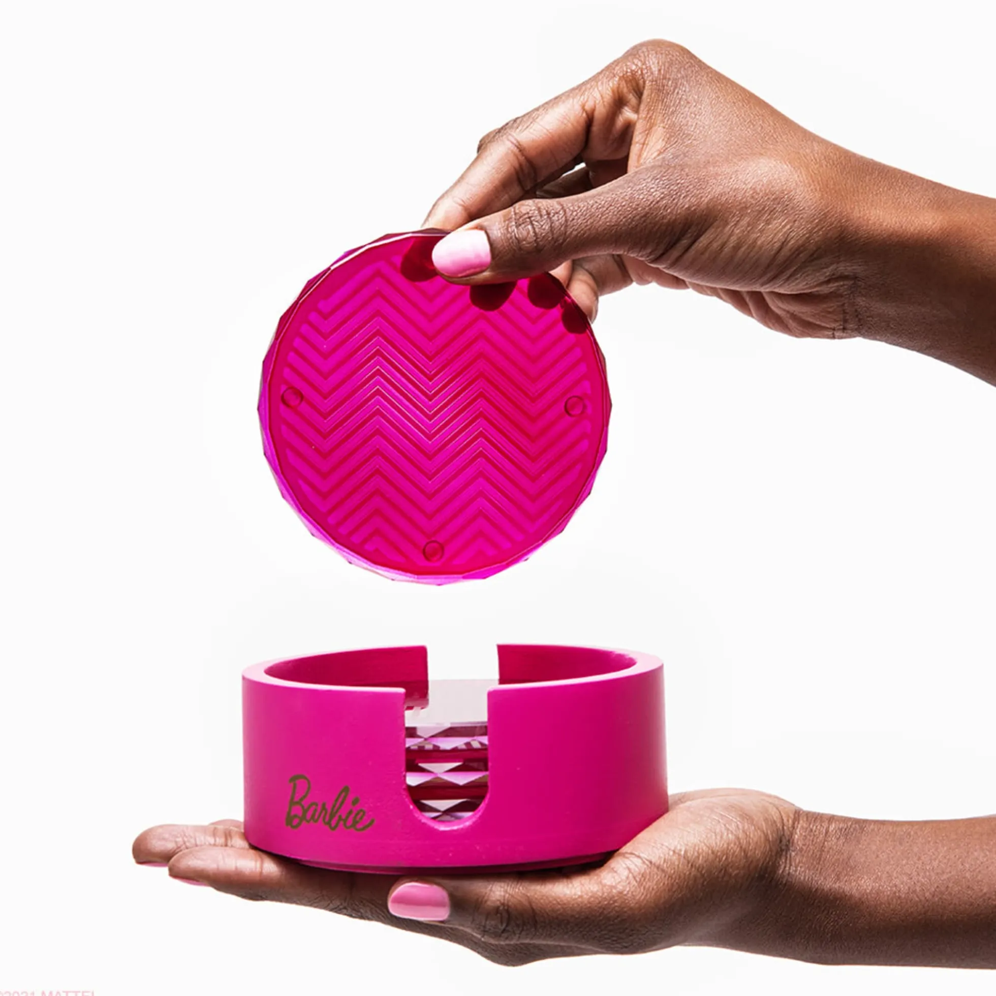 Barbie™ X Dragon Glassware® Coasters