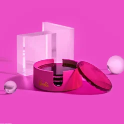 Barbie™ X Dragon Glassware® Coasters