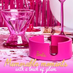 Barbie™ X Dragon Glassware® Coasters