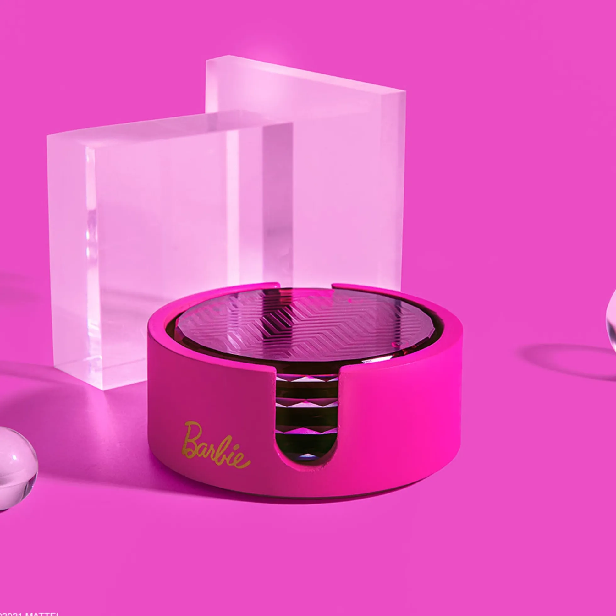 Barbie™ X Dragon Glassware® Coasters
