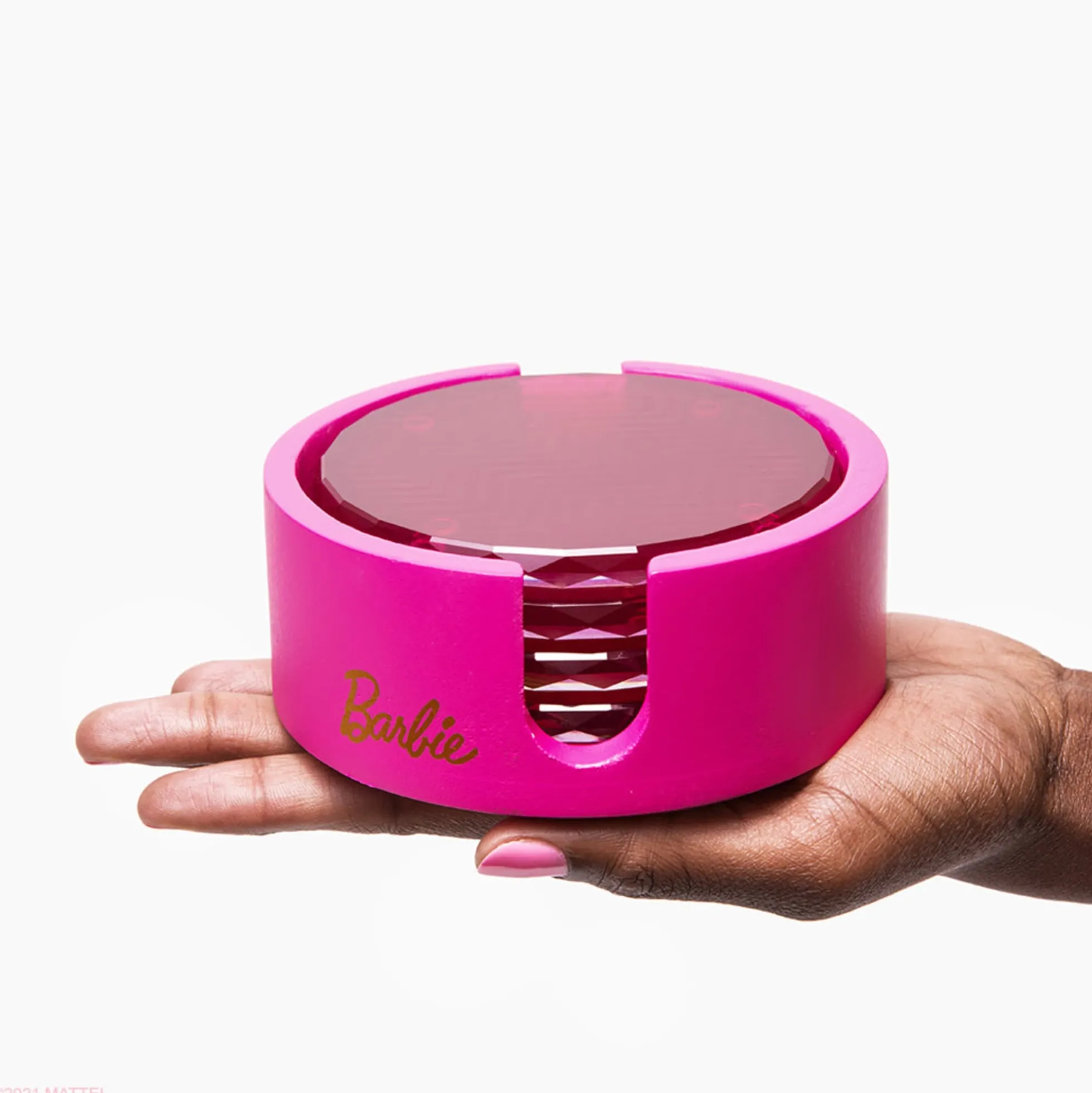 Barbie™ X Dragon Glassware® Coasters