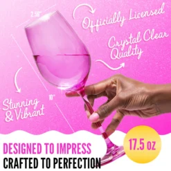 Barbie™ X Dragon Glassware® Wine Glasses