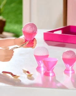 Barbie™ X Dragon Glassware® Stemless Martini Glasses