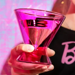 Barbie™ X Dragon Glassware® Stemless Martini Glasses
