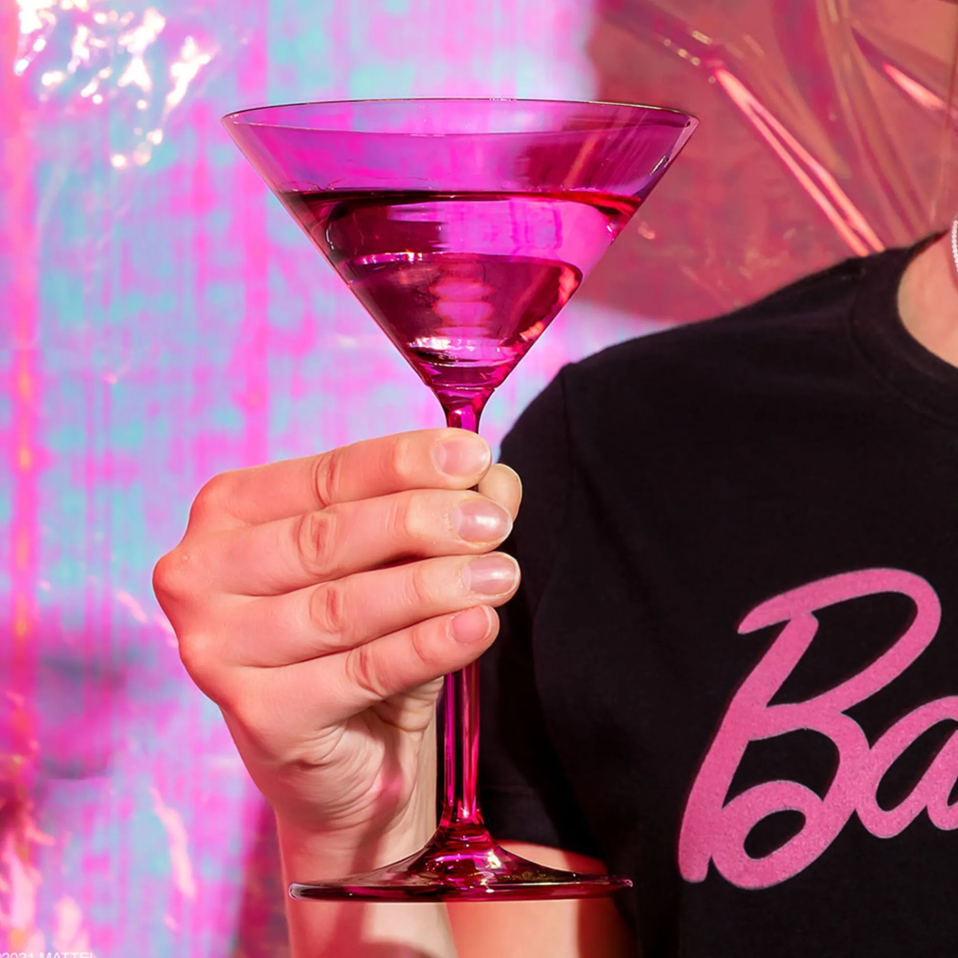 Barbie™ X Dragon Glassware® Martini Glasses