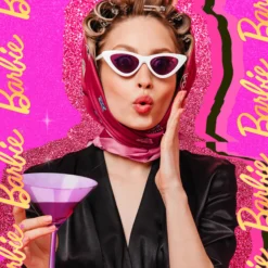 Barbie™ X Dragon Glassware® Martini Glasses