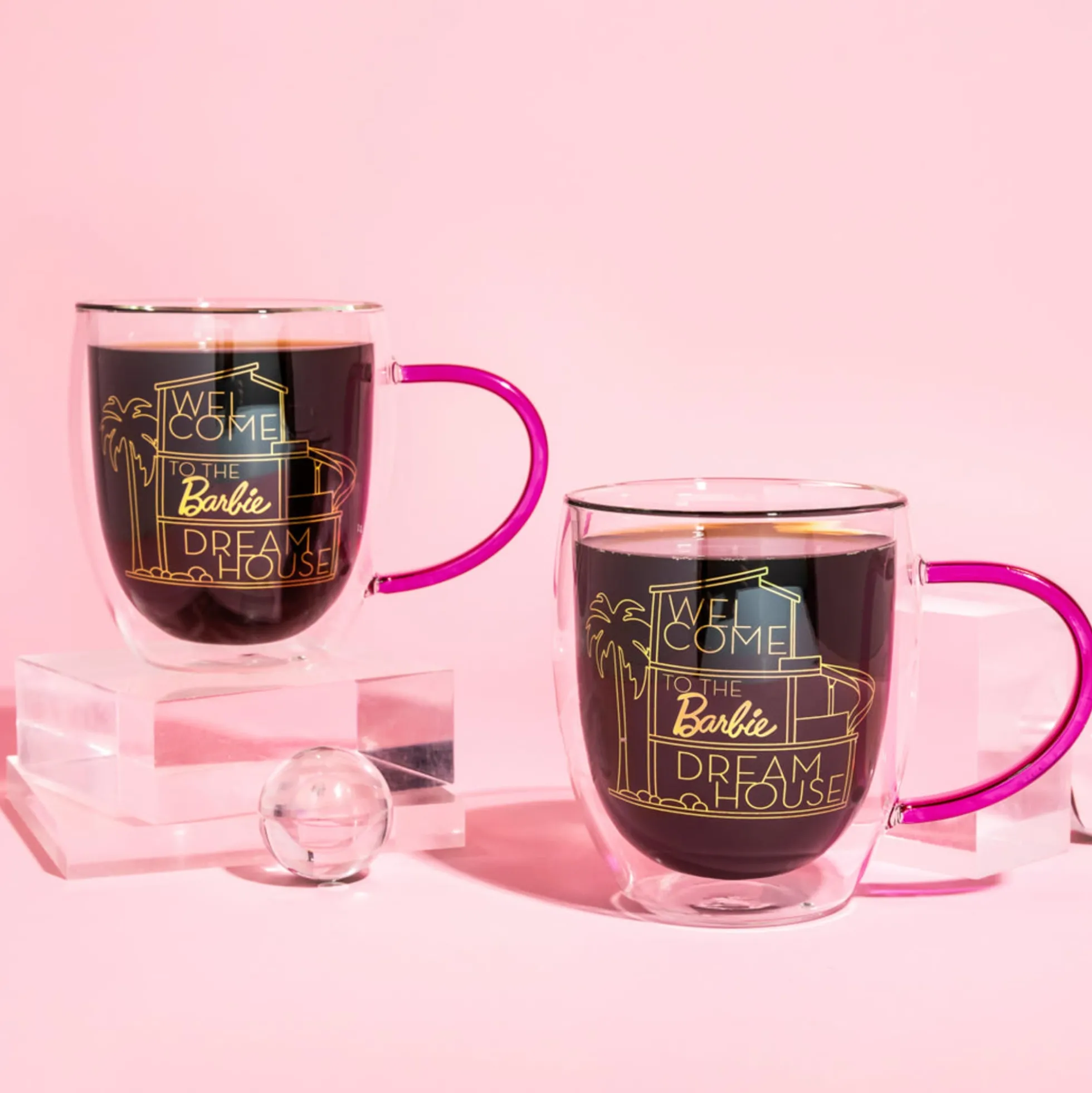 Barbie™ X Dragon Glassware® Dreamhouse™ Coffee Mugs