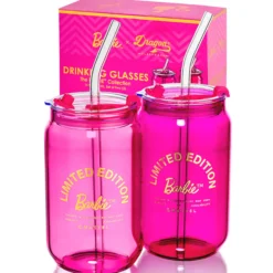 Barbie™ x Dragon Glassware® Limited Edition Drinking Glasses
