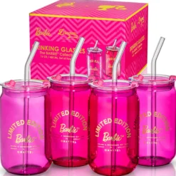 Barbie™ x Dragon Glassware® Limited Edition Drinking Glasses