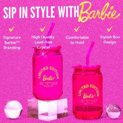 Barbie™ x Dragon Glassware® Limited Edition Drinking Glasses