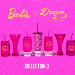 Barbie™ x Dragon Glassware® Limited Edition Drinking Glasses