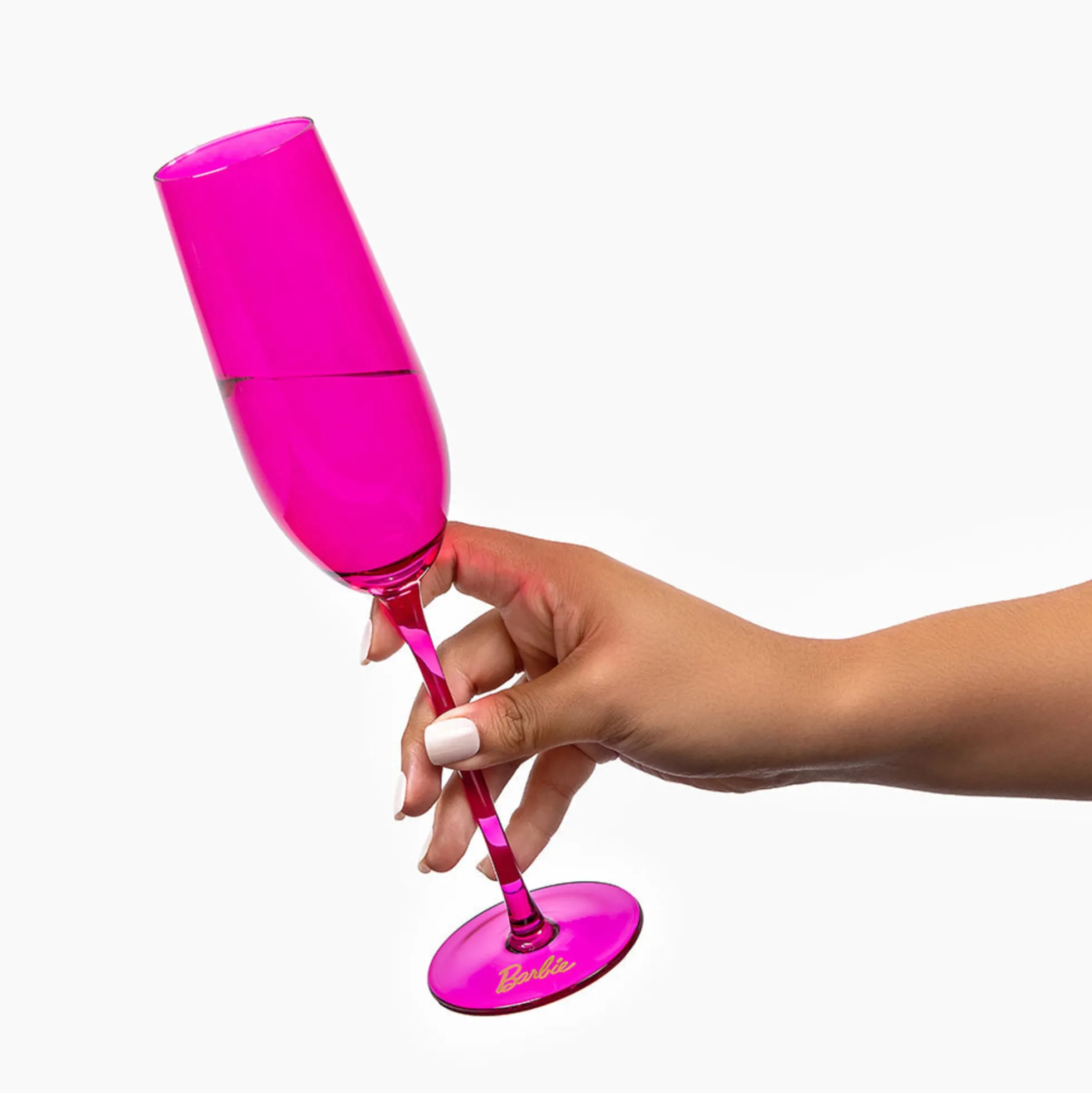 Barbie™ X Dragon Glassware® Champagne Flutes