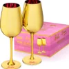 Barbie™ X Dragon Glassware® Dreamhouse™ Wine Glasses