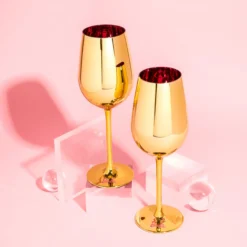 Barbie™ X Dragon Glassware® Dreamhouse™ Wine Glasses