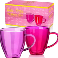Barbie™ X Dragon Glassware® Dreamhouse™ Espresso Cups