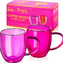 Barbie™ X Dragon Glassware® Coffee Mugs