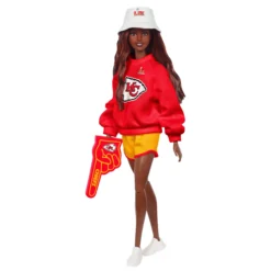 Barbie x Super Bowl Chiefs Doll 1