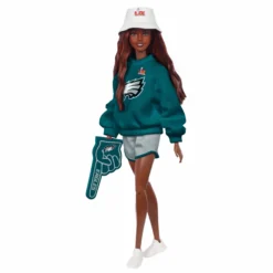 Barbie x Super Bowl Eagles Doll 1