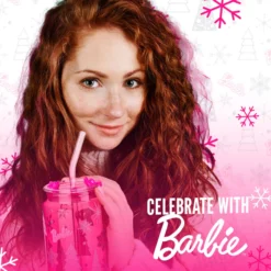 Barbie™ Christmas Drinking Glasses - 20 Oz