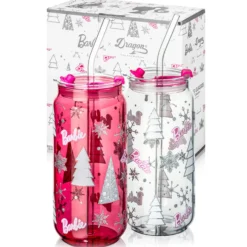 Barbie™ Christmas Drinking Glasses - 20 Oz