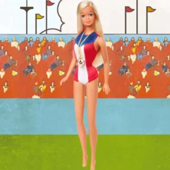 Barbie Gold Medal Barbie Doll