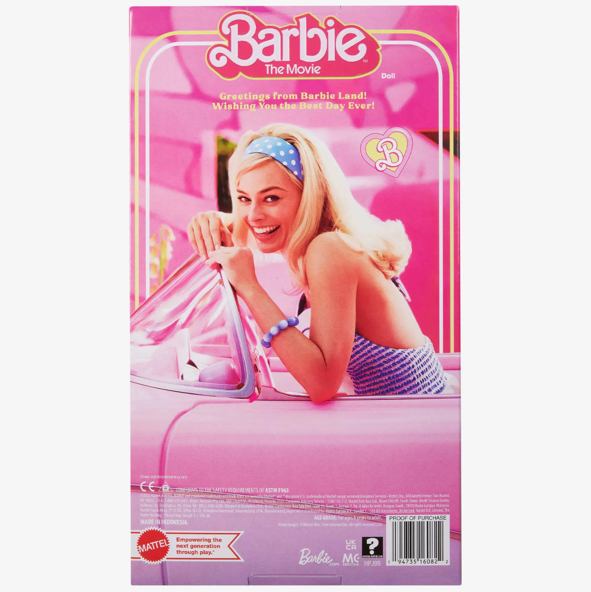 Barbie in Gold Disco Jumpsuit – Barbie The Movie | Mattel Creations