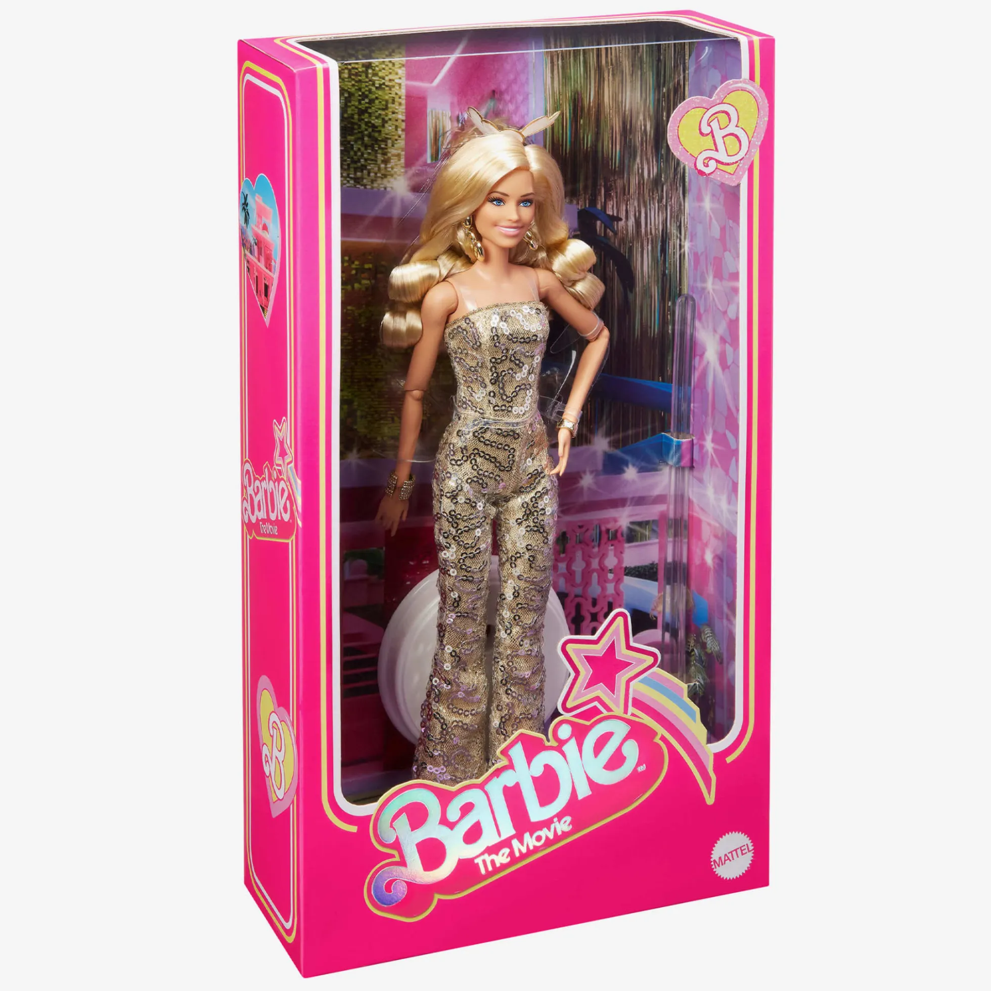 Barbie in Gold Disco Jumpsuit – Barbie The Movie | Mattel Creations