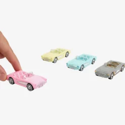 Barbie The Movie Hot Wheels Corvette 4-Pack
