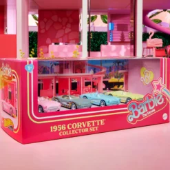 Barbie The Movie Hot Wheels Corvette 4-Pack