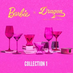 Barbie™ X Dragon Glassware® Ken™ Whiskey Glasses