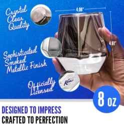 Barbie™ X Dragon Glassware® Ken™ Whiskey Glasses