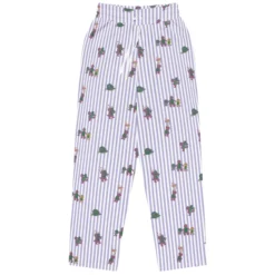Barney Dinosaurs Wide Leg Striped Pants