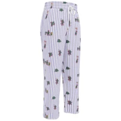 Barney Dinosaurs Wide Leg Striped Pants