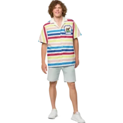 Beach Allan Button Front Shirt - Barbie the Movie