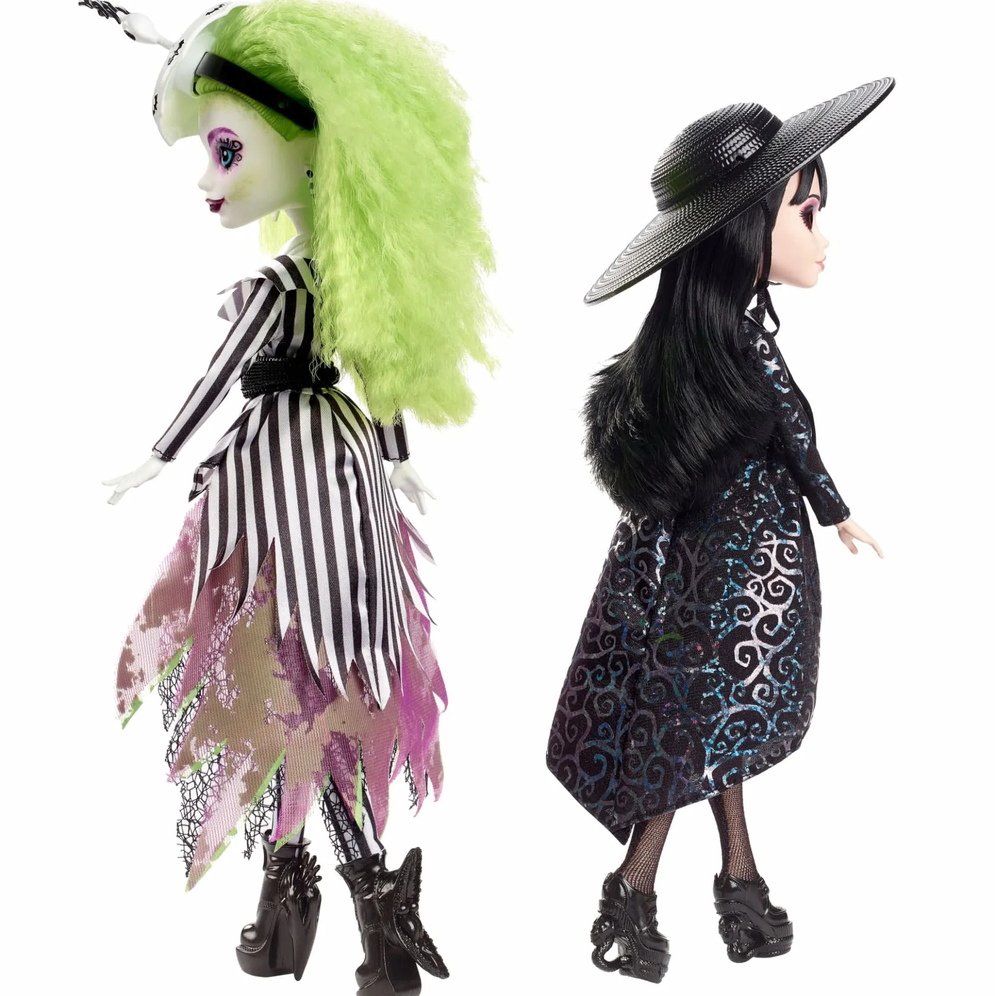 Beetlejuice & Lydia Deetz Monster High Skullector Doll 2-Pack