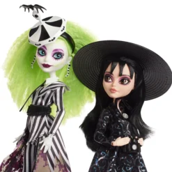 Beetlejuice & Lydia Deetz Monster High Skullector Doll 2-Pack