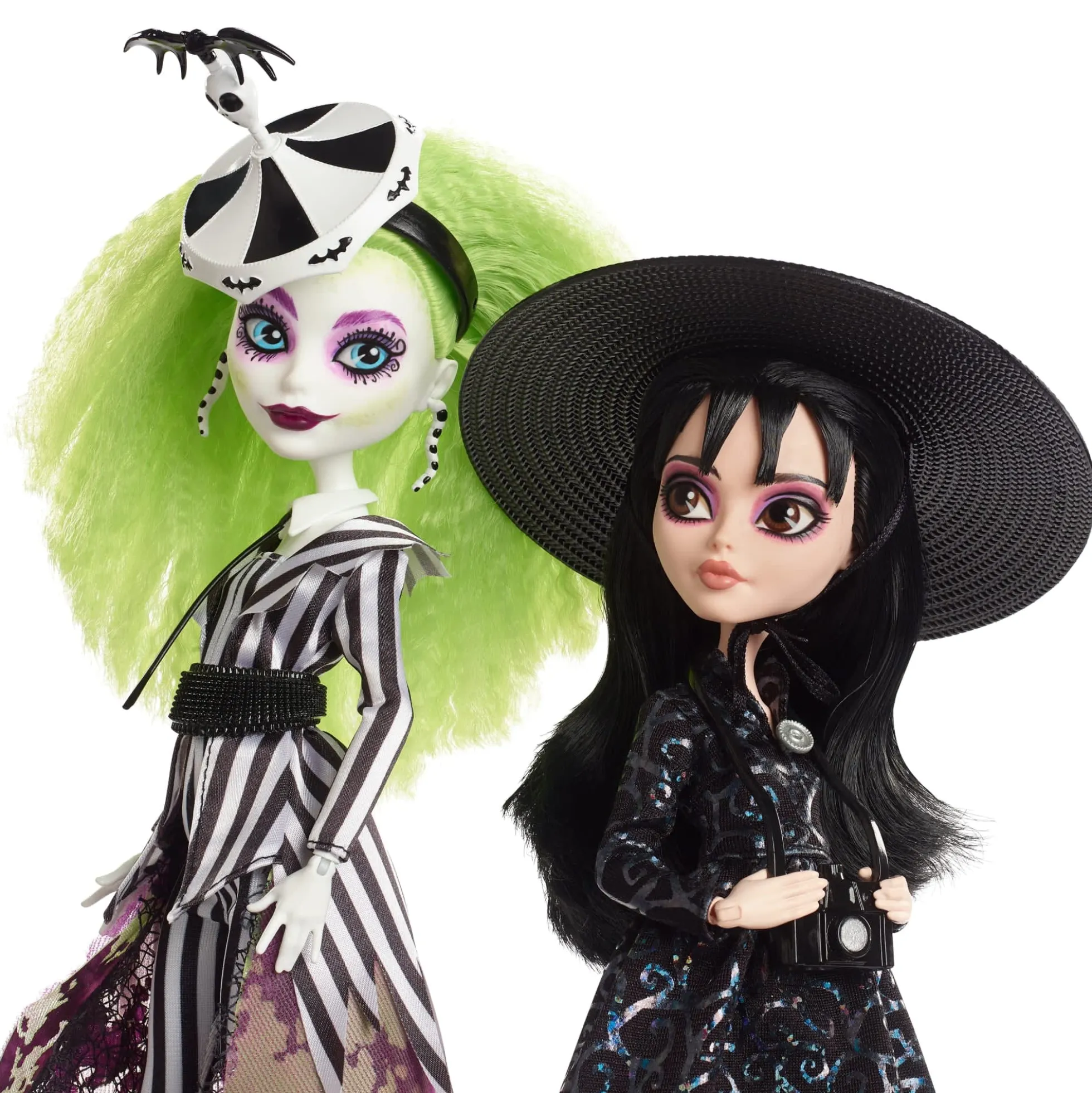 Beetlejuice & Lydia Deetz Monster High Skullector Doll 2-Pack