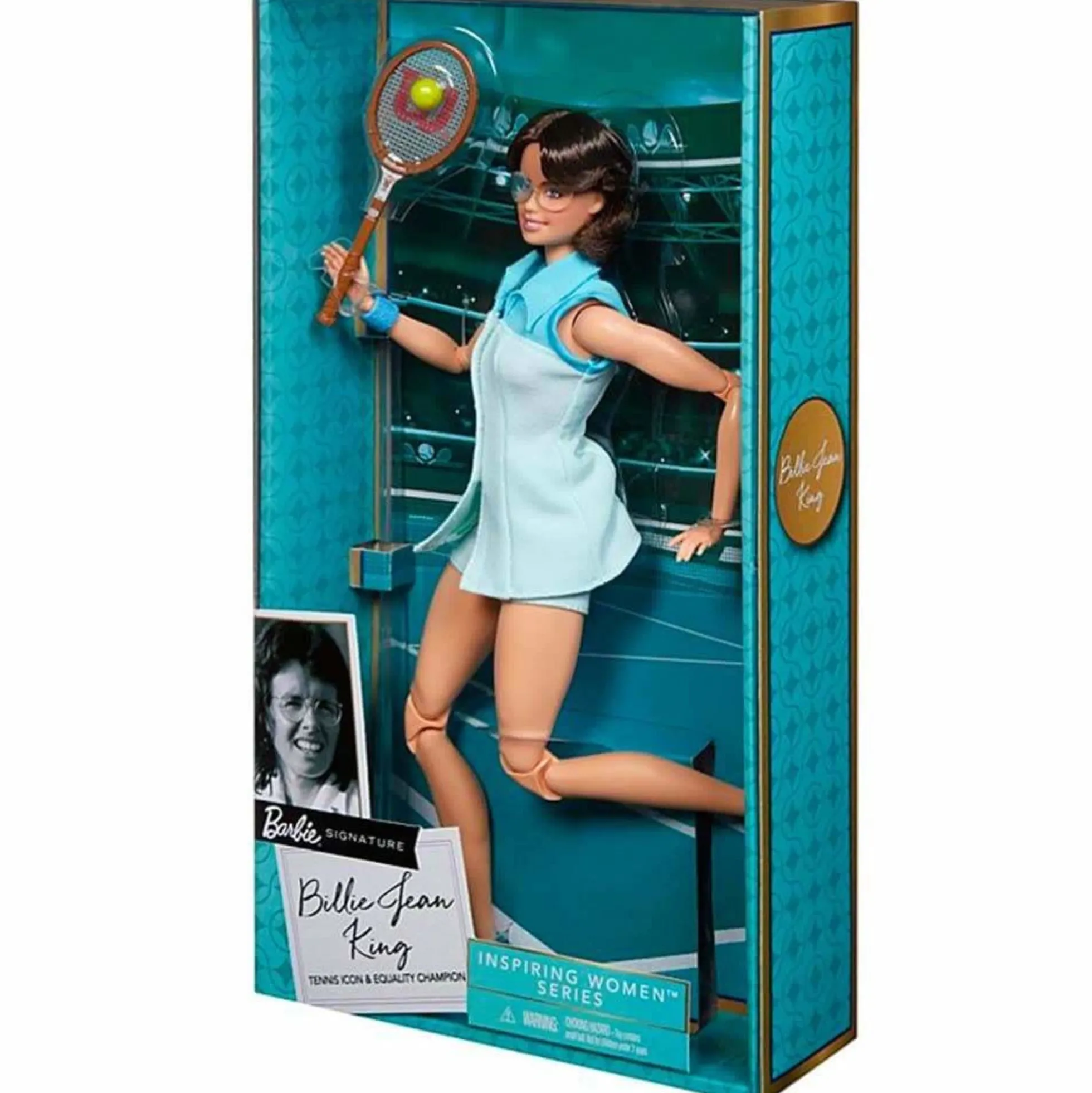 Billie Jean King Barbie Inspiring Women Series Doll