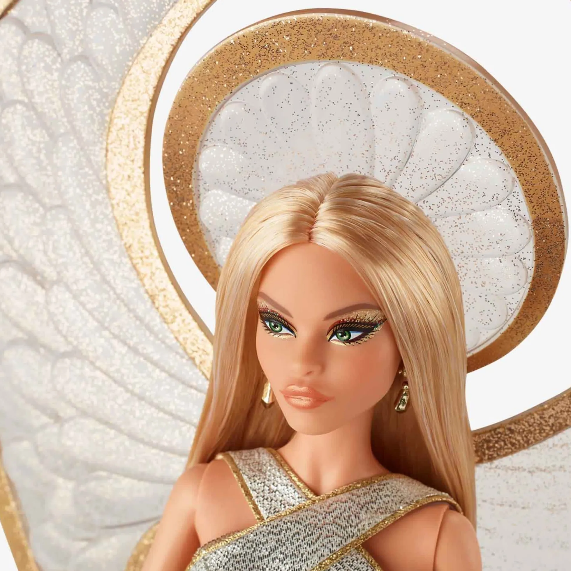 Bob Mackie Barbie Holiday Angel Doll