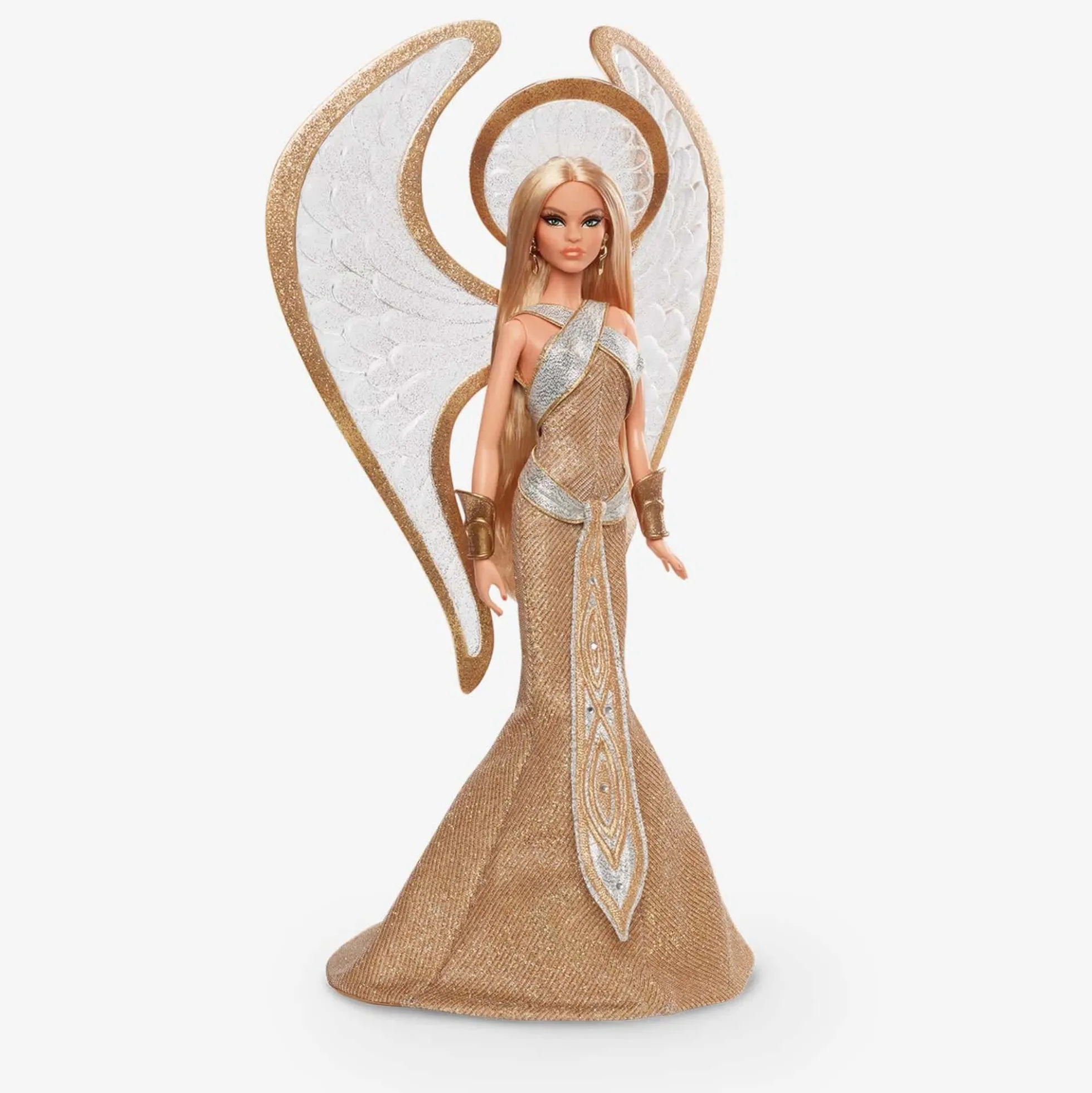 Bob Mackie Barbie Holiday Angel Doll