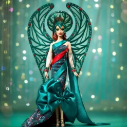 Bob Mackie Holiday Angel Barbie Doll