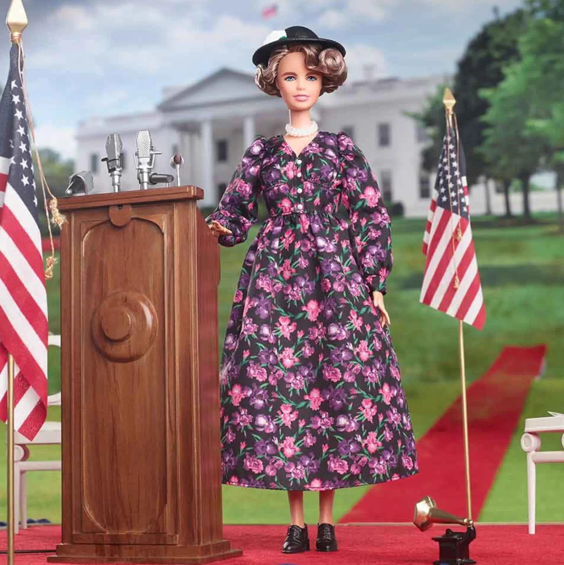 Eleanor Roosevelt Barbie Inspiring Women Doll