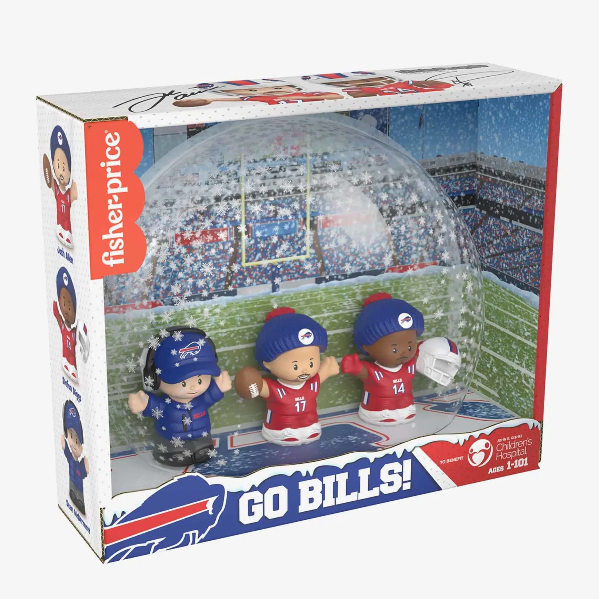 Fisher-Price Little People Go Bills Figure Set