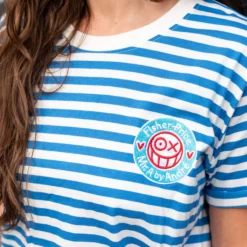Fisher Price x André Saraiva Blue Striped T-shirt