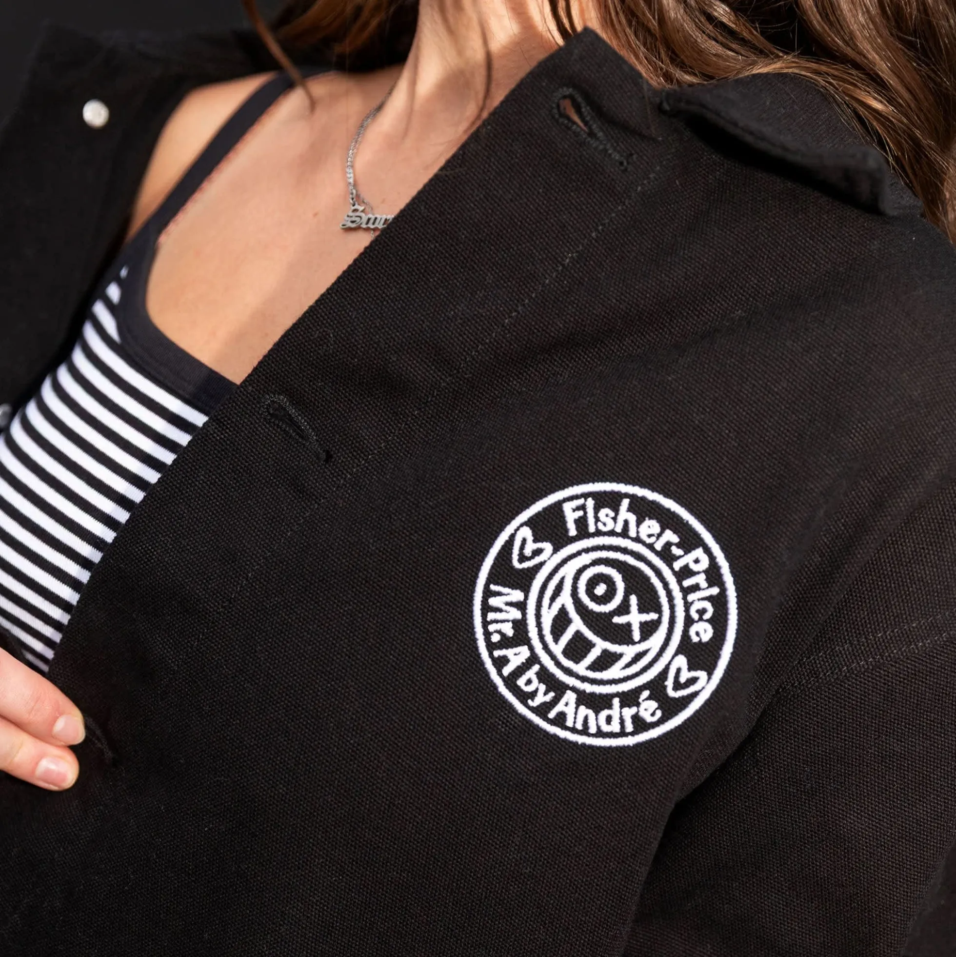Fisher Price x André Saraiva Black Chore Jacket