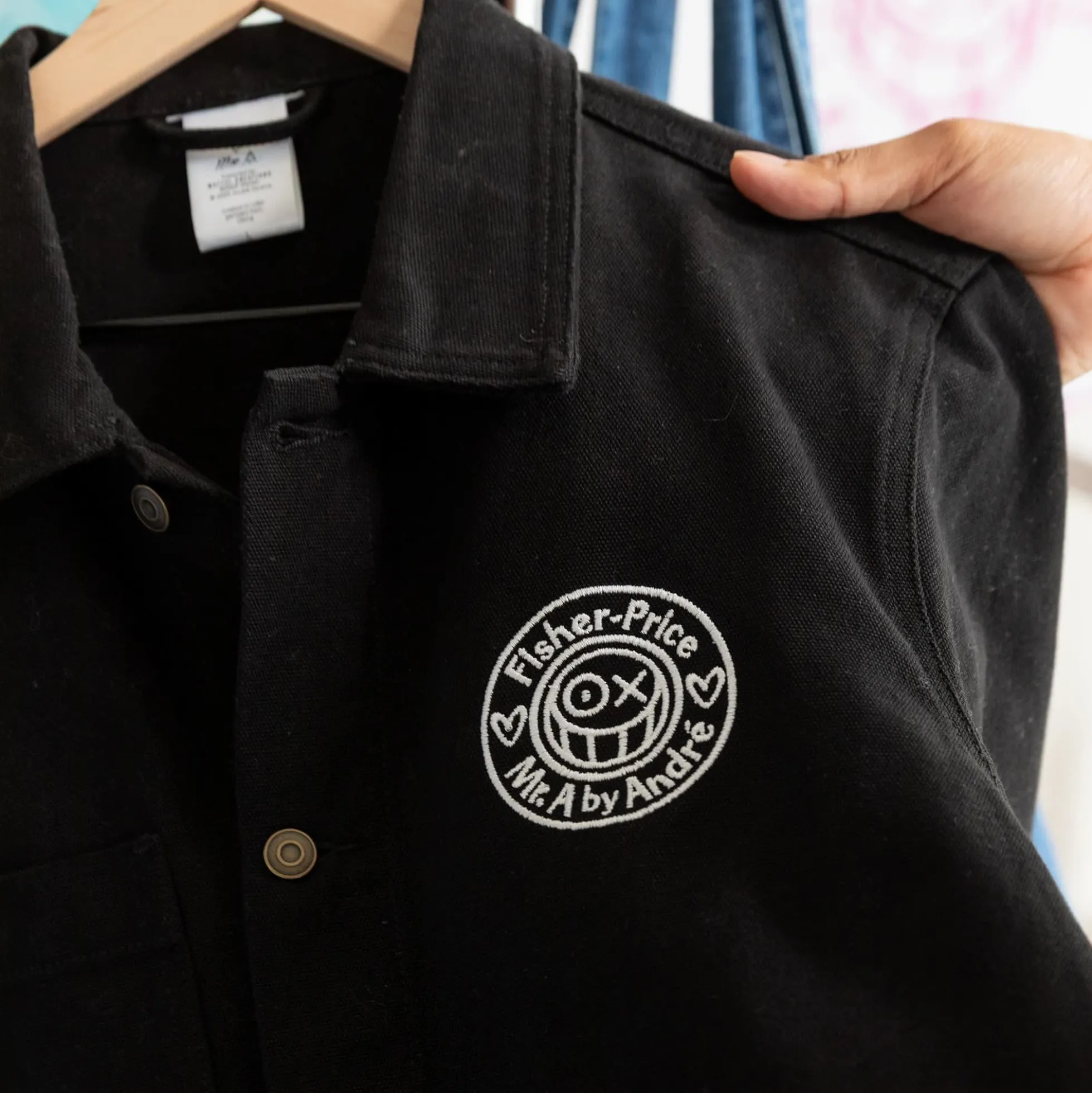 Fisher Price x André Saraiva Black Chore Jacket