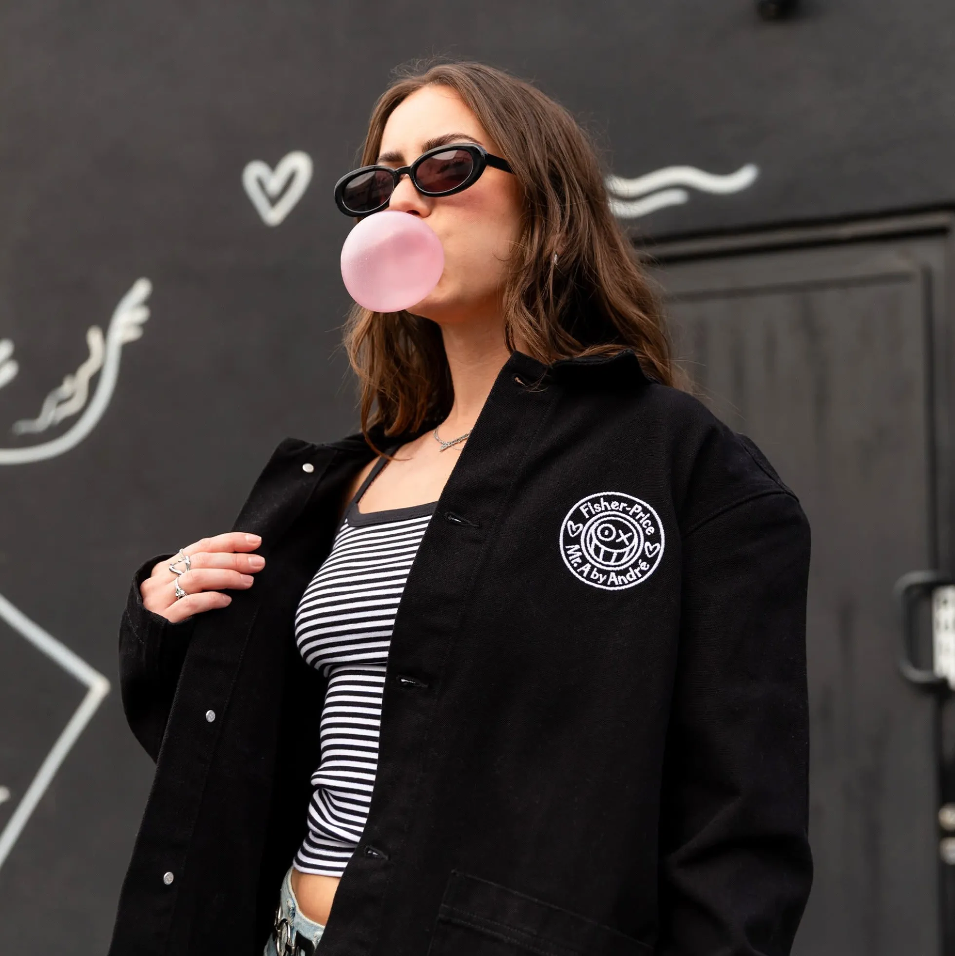 Fisher Price x André Saraiva Black Chore Jacket