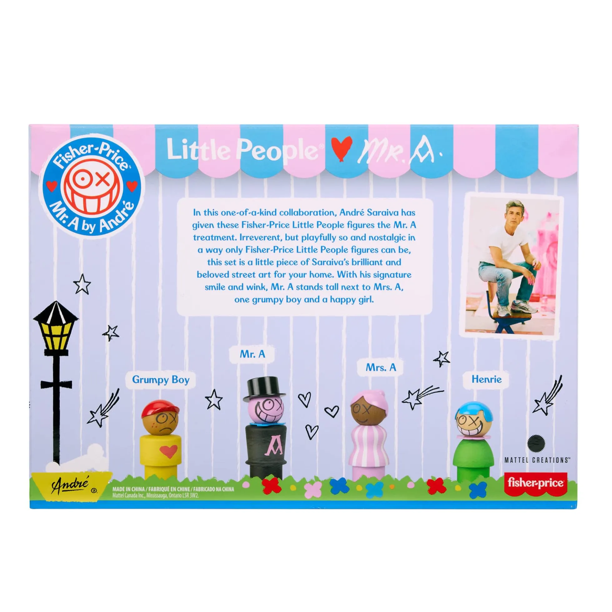 Fisher-Price x André Saraiva – Coffret de figurines